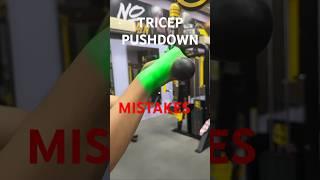 TRICEP PUSHDOWN FORM TIPS (DO THIS..)