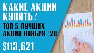 КАКИЕ АКЦИИ ПОКУПАТЬ? ЛУЧШИЕ АЦИИ ДЛЯ ИНВЕСТИРОВАНИЯ. Ноябрь 2020.