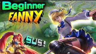 Beginner FANNY gameplay | LAYLA stole my MVP  | Learning the Ropes - Mobile Legends