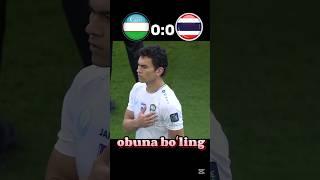 Oʻzbekiston vs Thailand 2:1 U23 Road to 26 #CZ7edit #subscribe #like