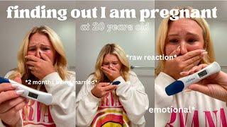 FINDING OUT I AM PREGNANT!! *EMOTIONAL*