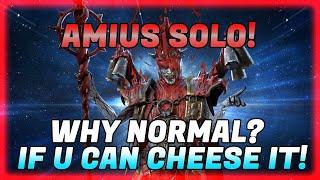 LETS CHEESE AMIUS SOLO FULL AUTO AGAIN! RAID SHADOW LEGENDS