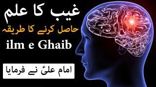 ilm e Ghaib Hasil Karne ka Tarika Brain Power Dua Wazifa | Hadees | Hazrat Ali as Qol | Mehrban Ali