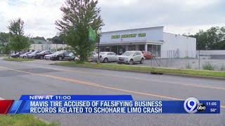 Mavis Tire accused of falsifying business records related to Schoharie limo crash