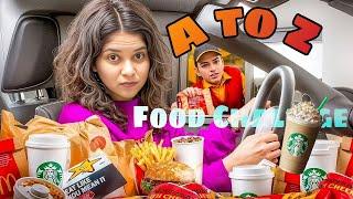 Ultimate A to Z Food Challenge: Tasting Every Letter!||Mehvish Manzoor||