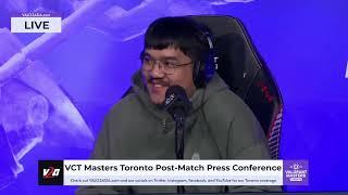 G2 Esports (PRX vs. G2) VCT Masters Toronto Post-Match Press Conference