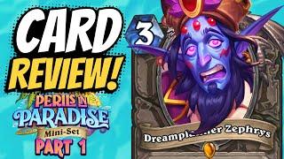 NEW CARDS!! Zephrys is back! Hunter in Shaman! | Paradise Mini-Set Review #1