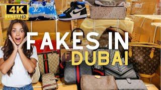 Exploring Dubai's FAKEstores in 4K - Walking Video - Gucci, Prada, Dior