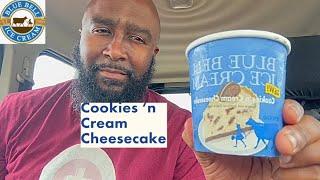 Blue Bell Cookies & Cream Cheesecake Review