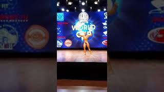 Moussa blamm bodybuilding championship of the world cup 2019 posing routine