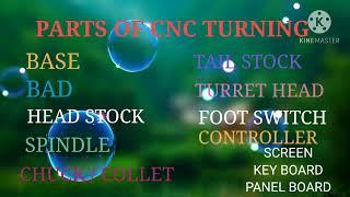 Parts Of CNC Machine || TURNING CENTRE