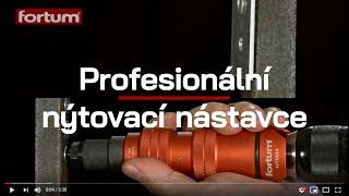 Nýtovací nástavce Fortum