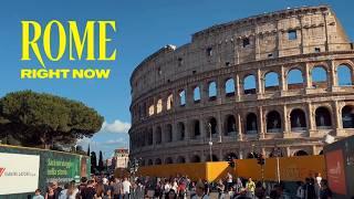 Rome, Italy Right Now, Walking Tour - 4K