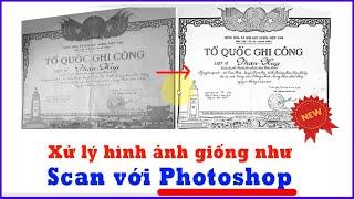 Cách scan tài liệu trong photoshop mới nhất | NT Software