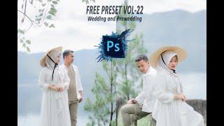 FREE PRESET PHOTOSHOP VOL-22 Wedding and Prewedding