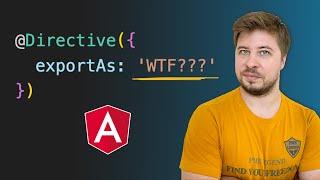 The Role of "exportAs" Property in Angular [RE-UPLOADED]