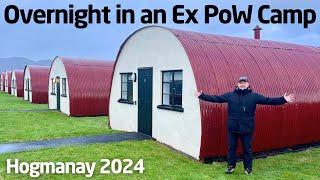 Unique New Year! We Stay In A Nissen Hut And See In 2025 With A Traditional Scottish Celebration!