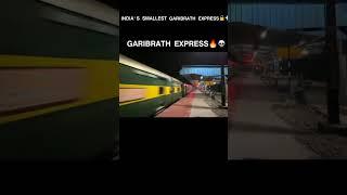 India's smallest Garibrath Express ️ #indianrailways #music #anime #bass #beat #train #arijitsingh