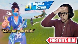 We Almost RAGE Playing With This Fortnite Kid! | Fortnite Malaysia