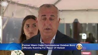 Former Miami-Dade Commissioner Esteban Bovo Officially Running For Mayor Of Hialeah