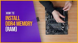 How to Install DDR4 Memory (RAM)