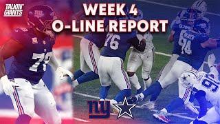 Giants Week 4 Offensive Line Report