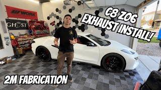 C8 Z06 best sounding exhaust! install guide 2M Fabrication