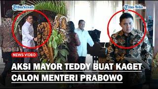 REAKSI CALON Menteri Prabowo Kaget Ditelepon Mayor Teddy Satu Jam Sebelum Menghadap