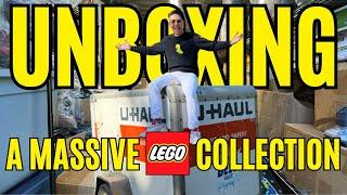 Unboxing a MASSIVE LEGO Collection!