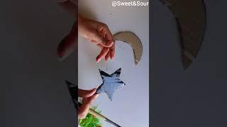 Moon and star ⭐  Wall Hanging | Simple Night Themed Wall Hanging | Aesthetic Moon Wall Decor