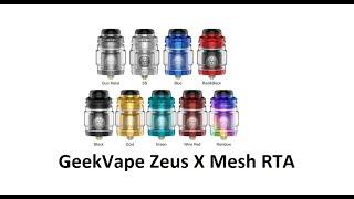 Review GeekVape Zeus X Mesh RTA