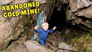 Camping at an ABANDONED GOLD MINE in Remote ALASKA | Will the Kids Brave the Mine?