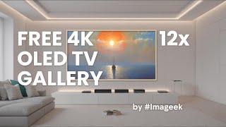 12x "Landscape Illusions" paintings - Free 4K OLED TV Frame ART Gallery Screensaver  16:9