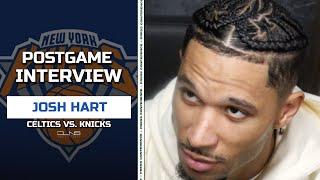 Josh Hart: Celtics Need to be DRUG TESTED | Celtics vs. Knicks Postgame