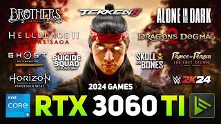 RTX 3060 Ti + I5 13600K (2024 Games Tested)