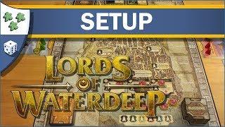 How to Set Up Lords of Waterdeep: A Dungeons & Dragons Board Game