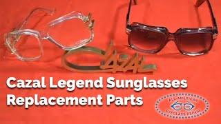 Cazal Legends Sunglasses Replacement Parts are Available at All-American Eyeglass Repair