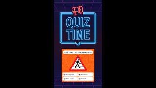 Quiz zebra crossing