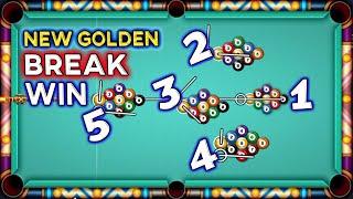 Top 5 Golden Break 8 Ball Pool 9 Ball 1 Shot Win 