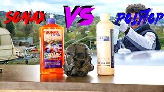 SONAX oder POLYTOP?! // Wir vergleichen die neuen Autoshampoos mit Versiegelungseffekt!