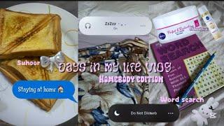 Vlog: DAY IN MY LIFE (homebody edition) Ramadan , cooking, skincare, clothing haul, GRWM