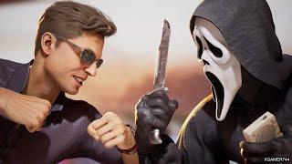 Mortal Kombat 1 - Johnny Cage Vs. Ghostface (VERY HARD)