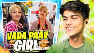 VIRAL VADA PAV DIDI OF DELHI  FUNNY MEMES || adarshuc