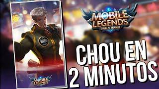 CHOU EN 2 MINUTOS Como usar a Chou, Chou Guía ️ Chou tutorial - MOBILE LEGENDS ESPAÑOL