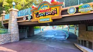 Empty Disneyland Day - Alone on Runaway Railway & Low Crowd Walkthrough | 4K 60FPS POVs