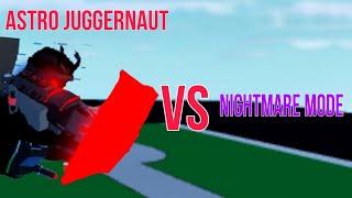 Astro juggernaut vs nightmare mode - super toilet brawl roblox (super toilet brawl)