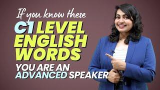 C1 Level English Words That Will Make You An Advanced English Speaker! English Vocabulary #esl