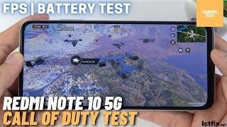 Xiaomi Redmi Note 10 5G Call of Duty Gaming test | MediaTek Dimensity 700, 90Hz Display