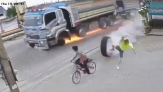 Dangerous Idiots at Work Fastest Skills Truck, Excavator & Heavy Equipment Machines Fails Driving