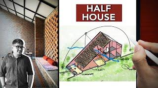 Epic 20 Lakh Rupees Indian House | Half House By Atelier Shantanu Aurade and Studioboxx